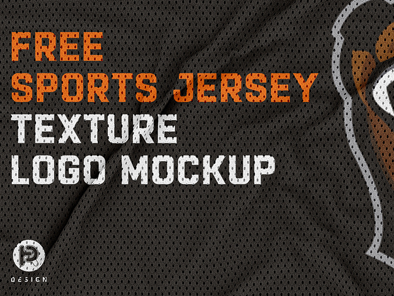 Download Football Jersey Texture Logo Mockup - Free Download