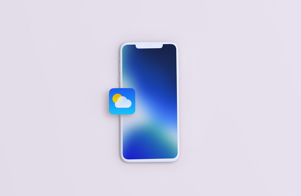 Download iPhone Mockup With Icon - Free Download