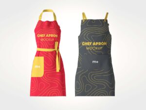 Download Chef Kitchen Apron Mockup - Smashmockup