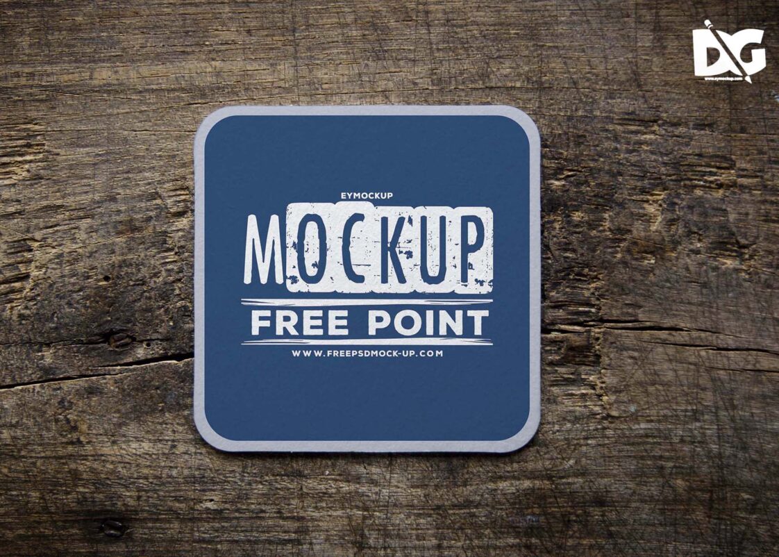 Download Coffee Cup Coaster Mockup - Free Download