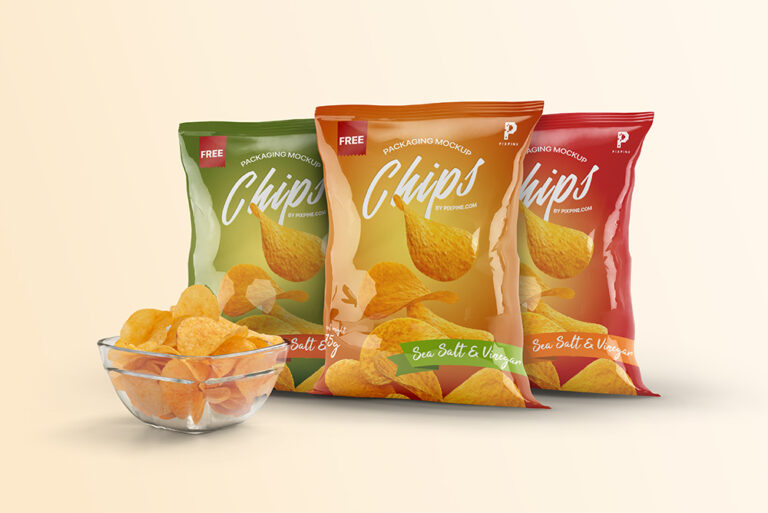 Download Chips Bag Packaging Mockup - Free Download