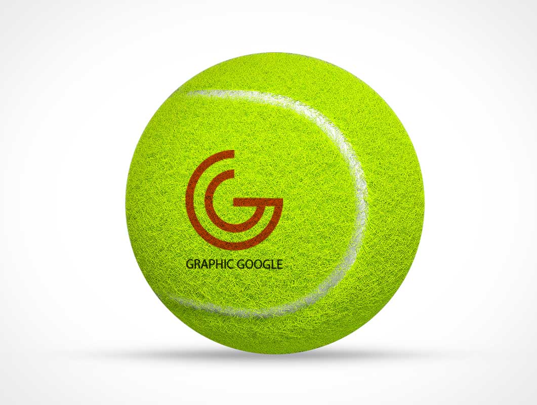 Tennis Ball Logo Branding Mockup - Free Download