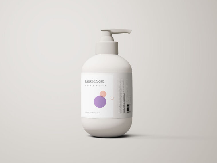 Liquid Soap Mockup - Free Download