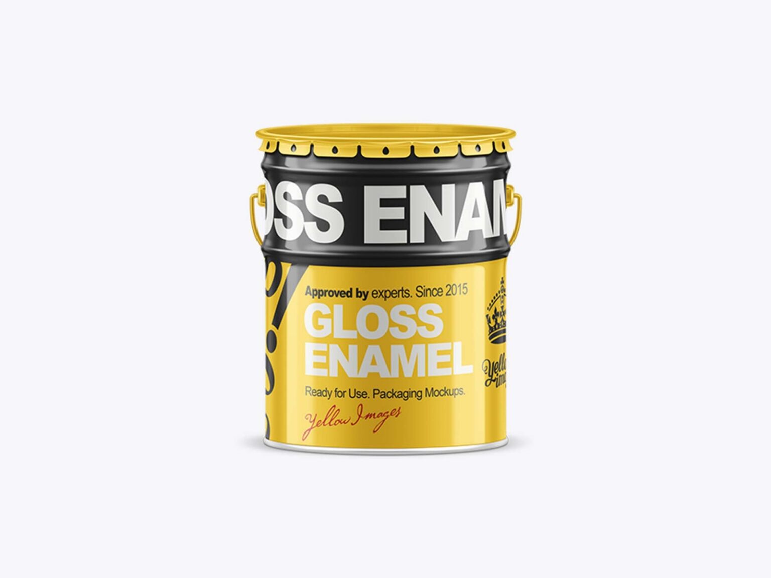 Download Tin Paint Bucket Mockup - Free Download