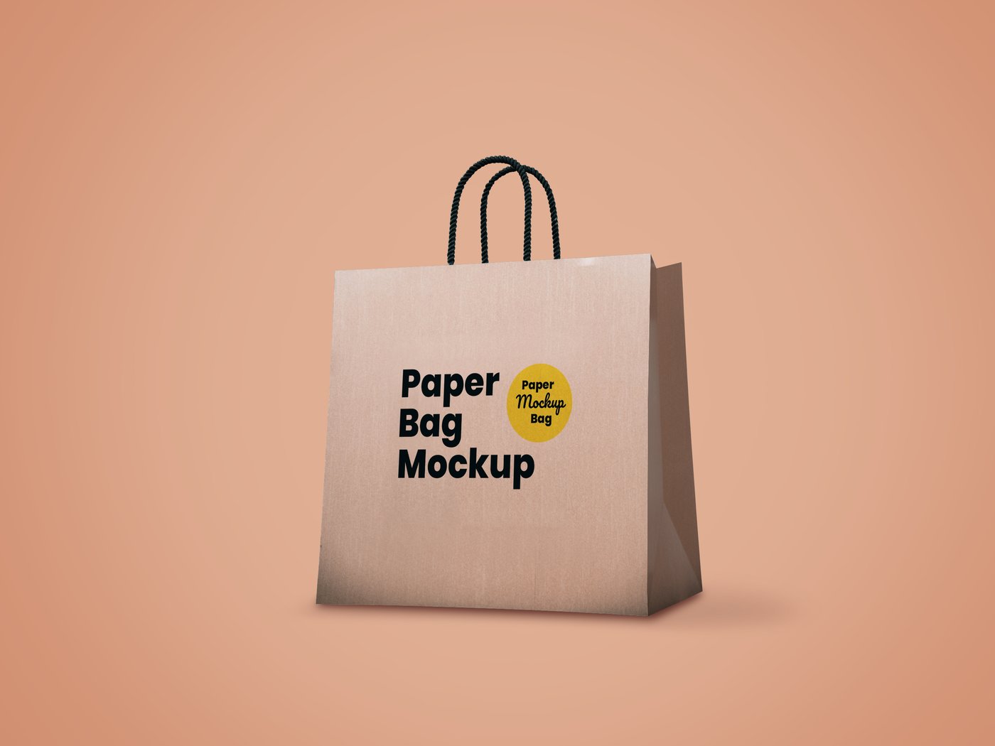 Download Brown Paper Bag Mockup - Free Download