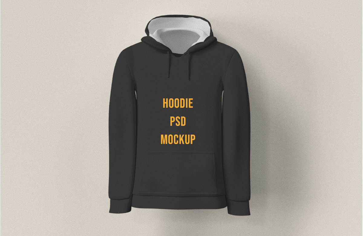 Download Man Hoodie PSD Mockup - Free Download