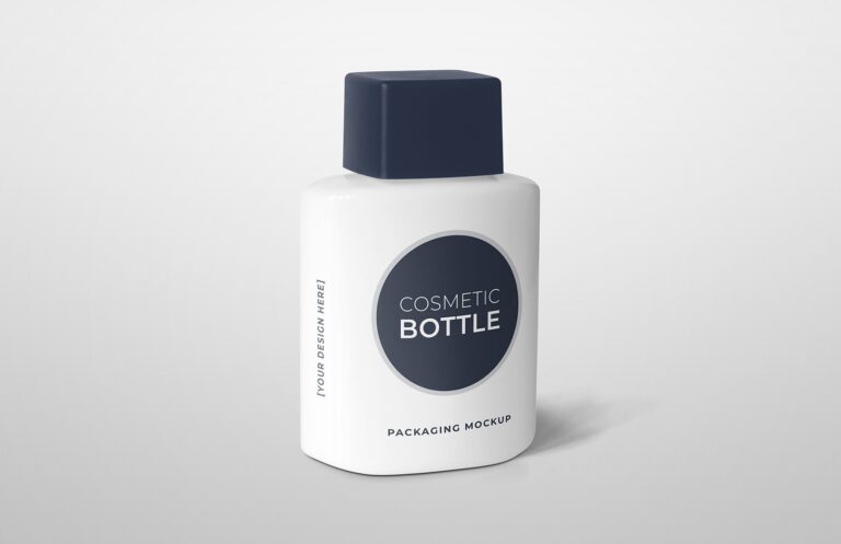 Download Cosmetic Bottle Packaging Mockup - Free Download