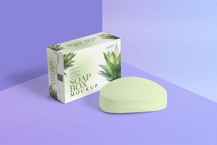 Download Soap Bar and Packaging Mockup - Free Download