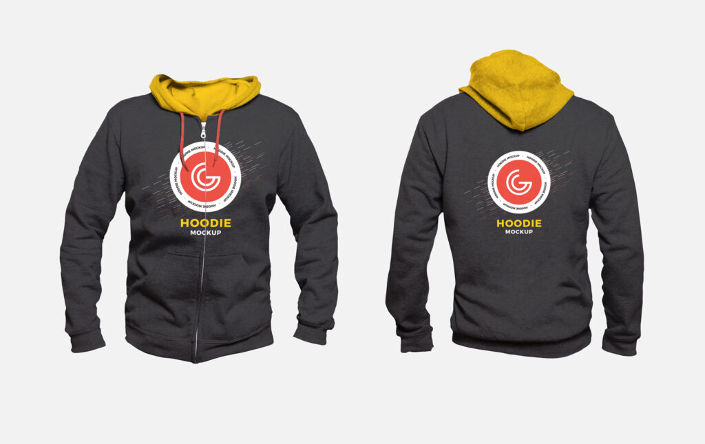 Download Men's Hoodie Mockup PSD - Free Download