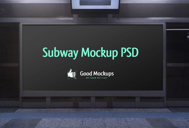 Download Outdoor Advertising Subway Mockup - Smashmockup