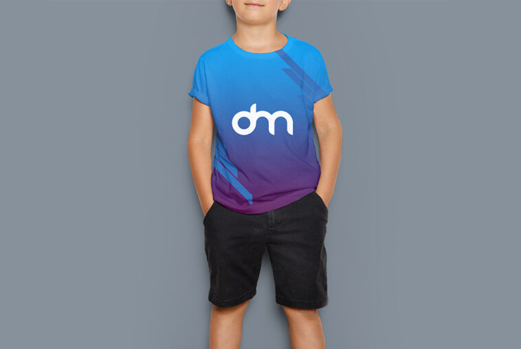Download Kids T-Shirt Mockup PSD - Free Download
