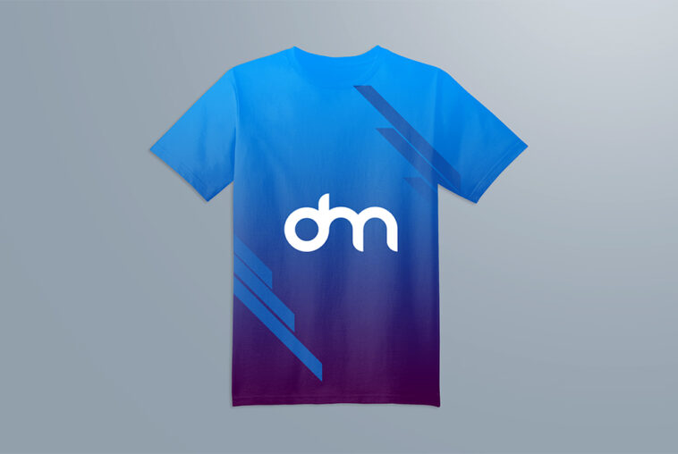 Simple Men's T-Shirt Mockup PSD - Smashmockup