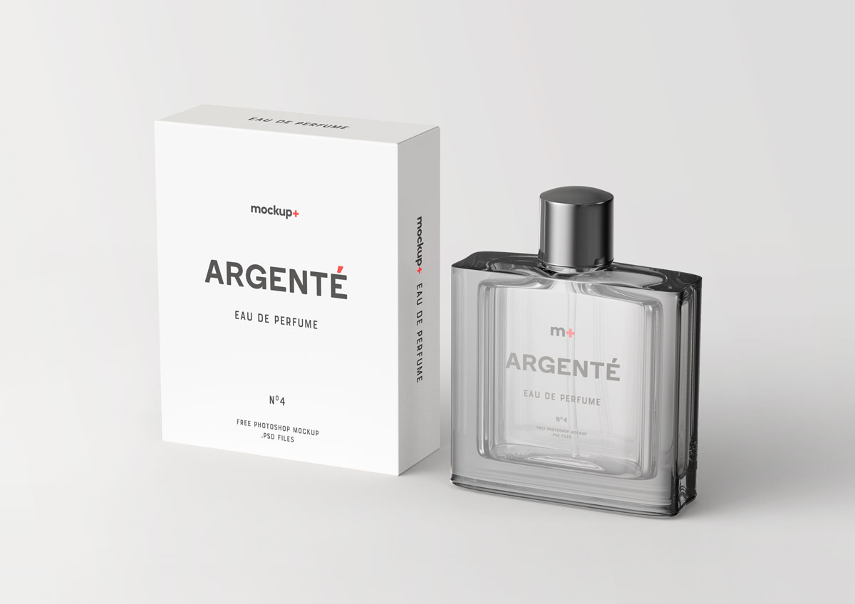 Perfume Packaging Bottle Mockup - Smashmockup