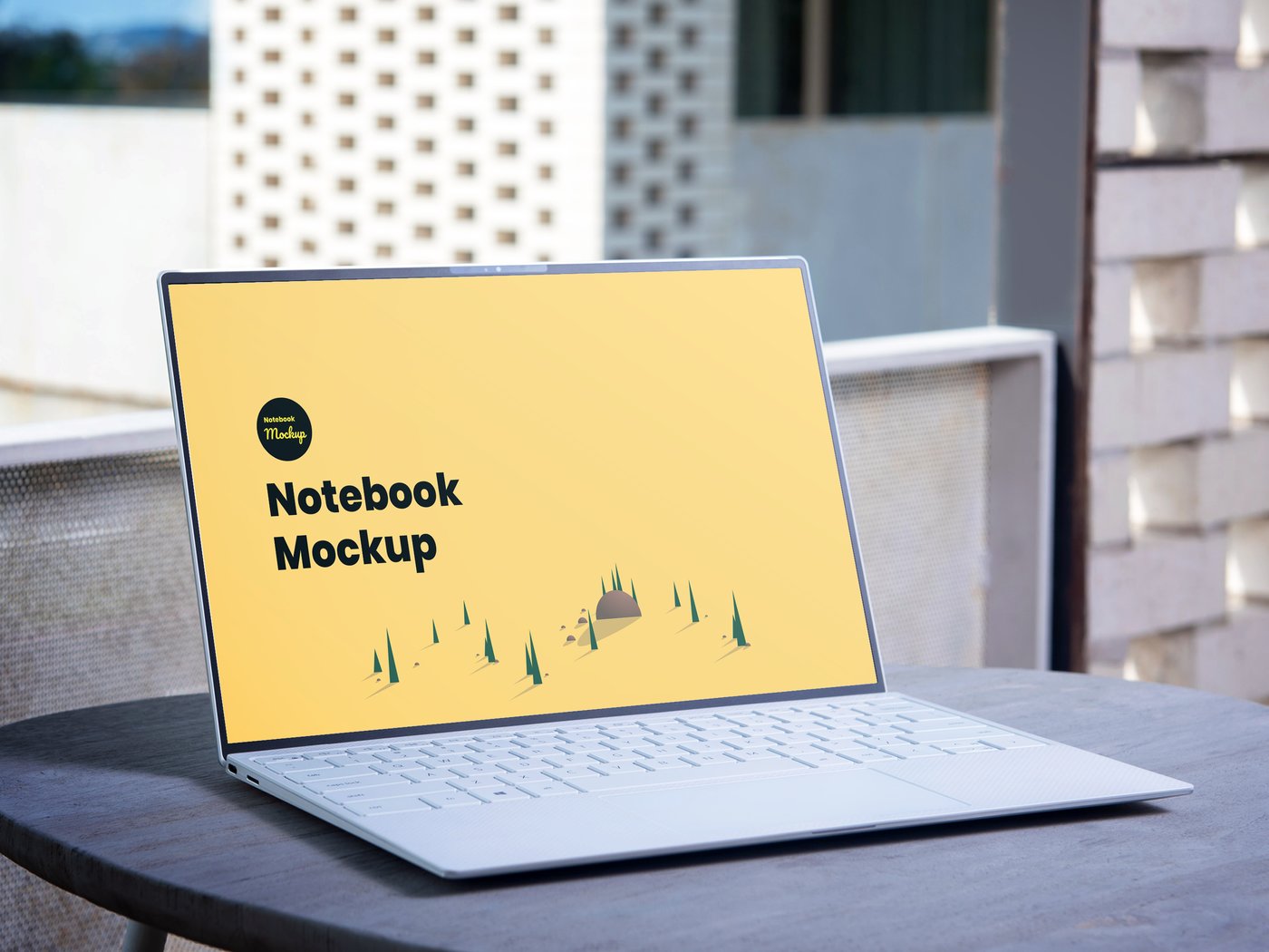 Download Notebook Display Mockup - Free Download