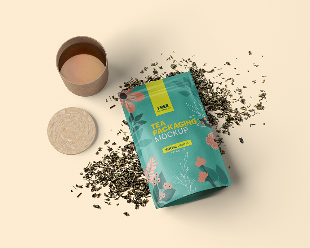 Download Tea Packaging Mockup - Free Download
