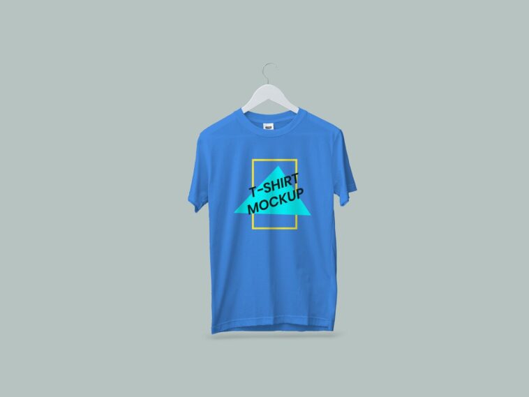 Download Flawless Hanging T-Shirt Mockup - Free Download