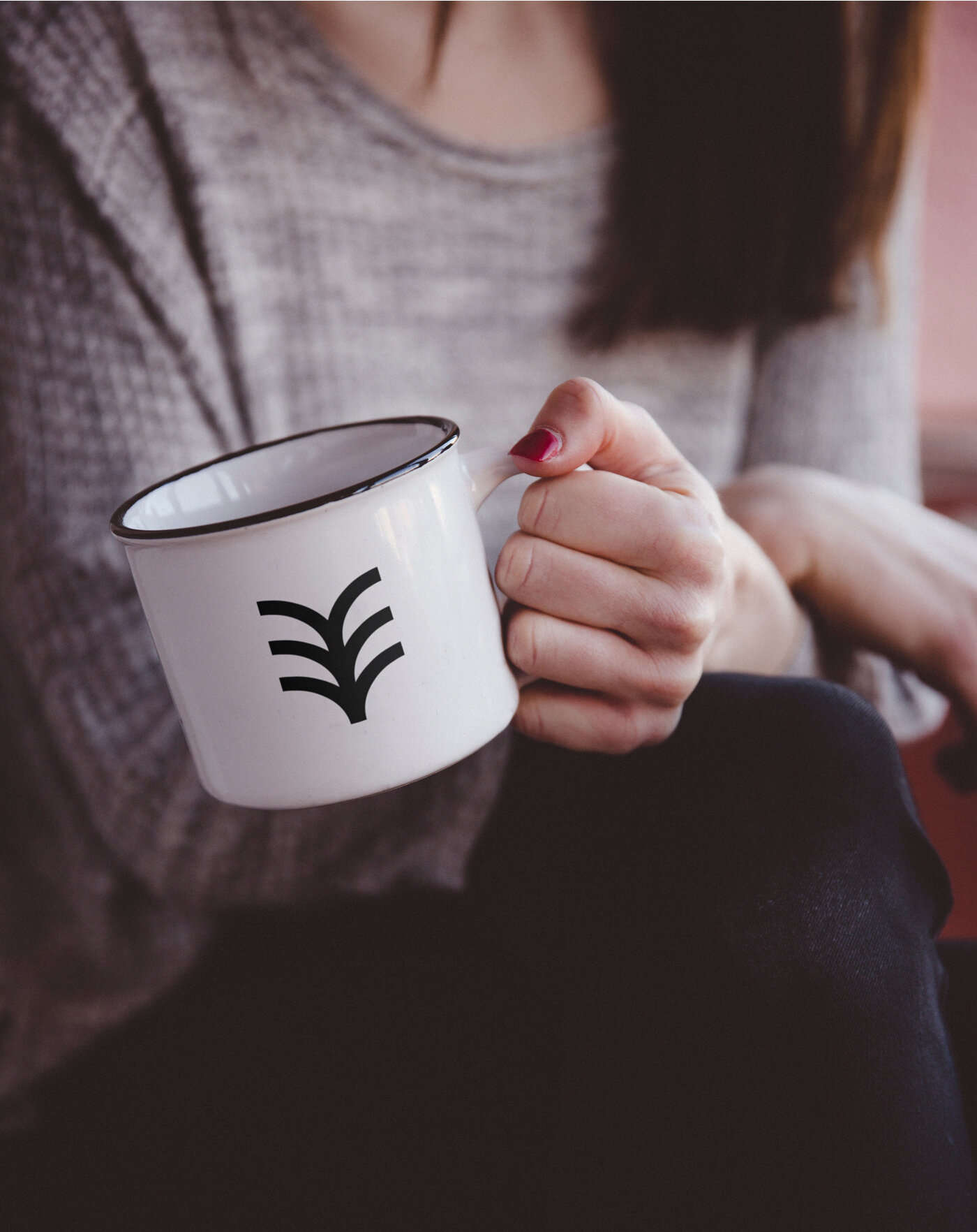 Download Hand Holding Metal Mug Mockup - Free Download