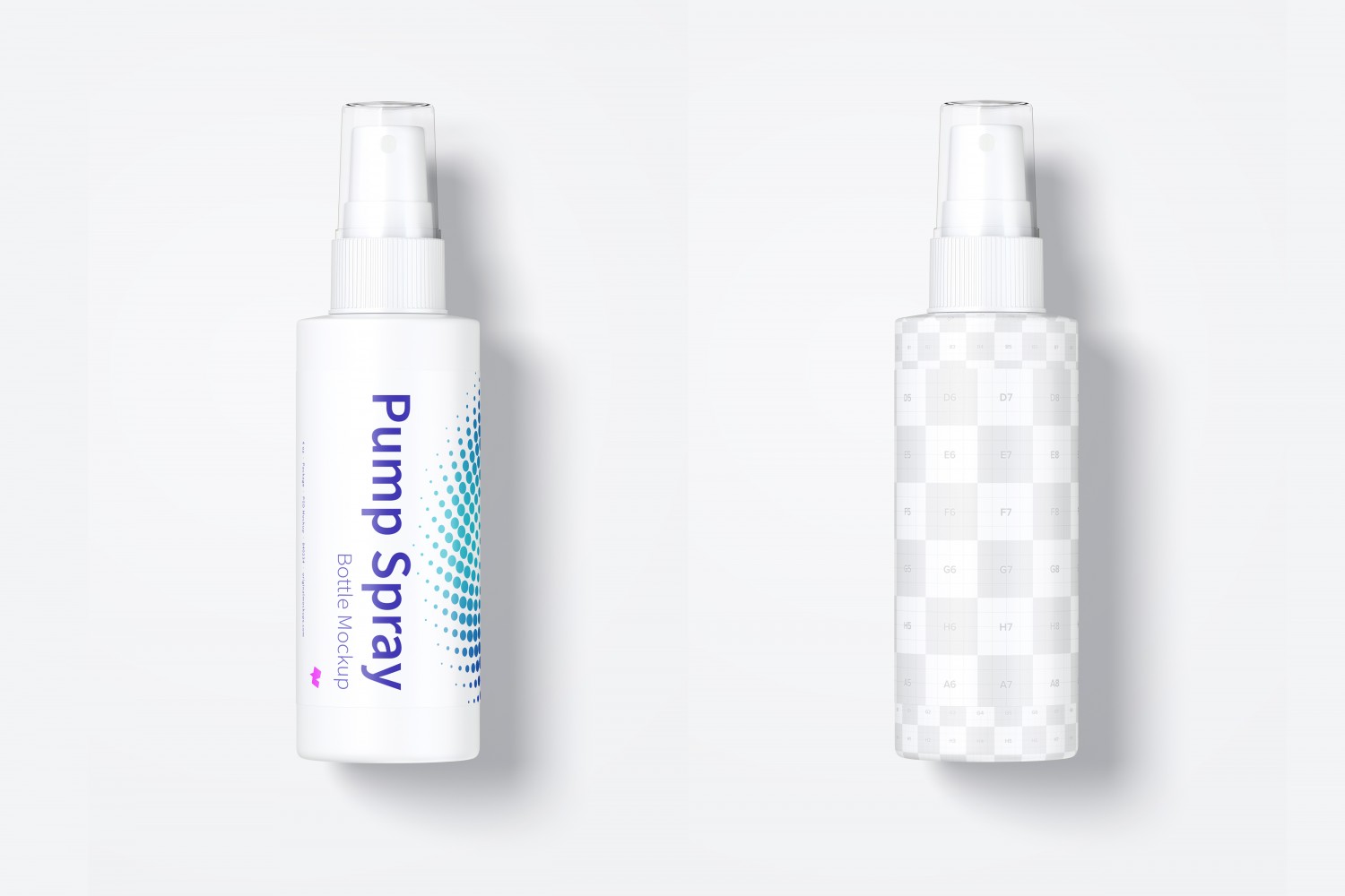 Download Pump Spray Bottle Mockup - Free Download