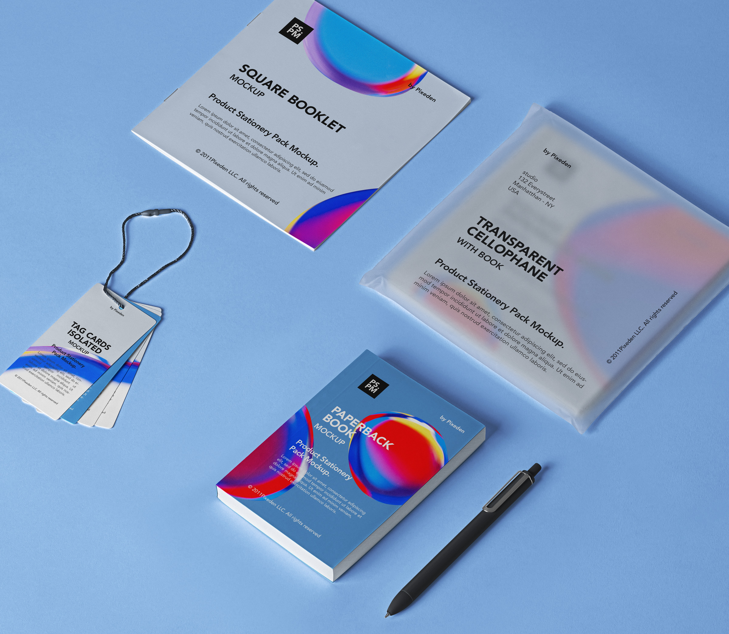 Download Product Stationery Mockup Set - Free Download