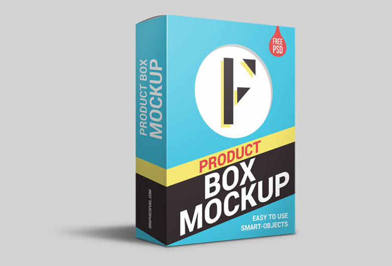 Download Cereal Box Packaging PSD Mockup - Free Download