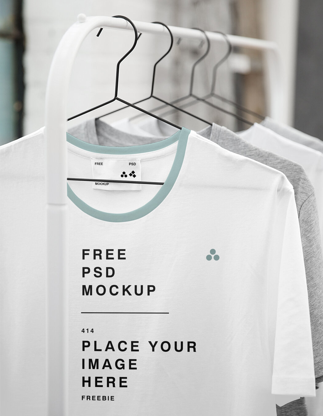 Download Store Hanging T-Shirt Mockup - Free Download