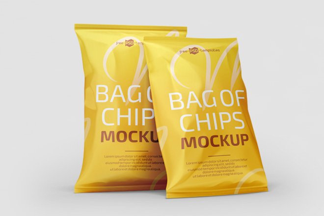 Download Bag of Chips Mockup - Smashmockup