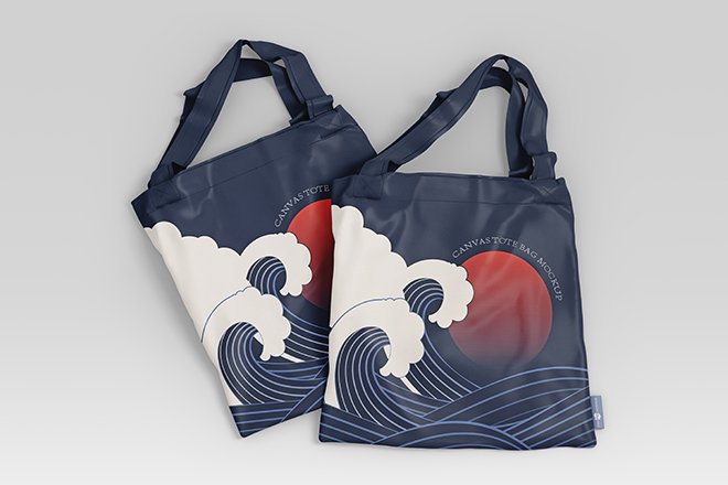 Download Elegant Canvas Tote Bag Mockup - Free Download