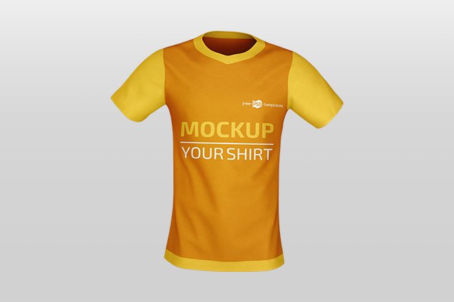 Download Jersey Shirt Mockup Template - Free Download