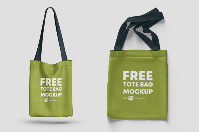 Eco Tote Bag Mockup - Free Download