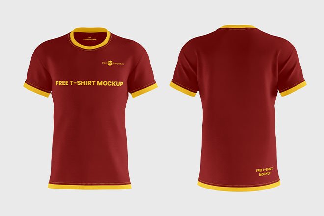 Download Free Sport T Shirt Mockup Smashmockup