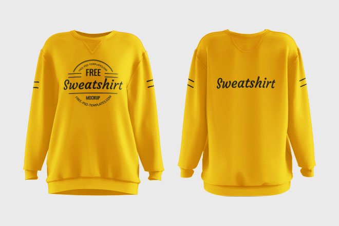 Download Free Women Sweatshirt Mockup Smashmockup