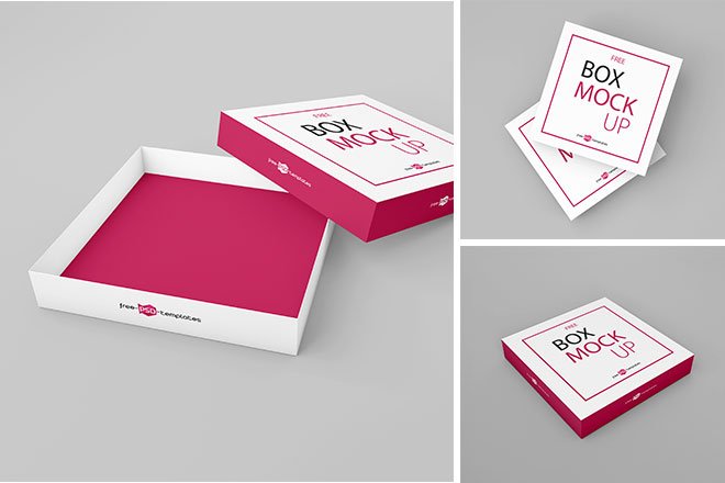 Download Packaging Box Mockup Set - Free Download