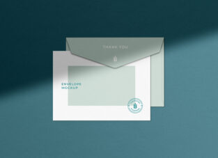 Download C5 Envelope Mockup PSD - Free Download