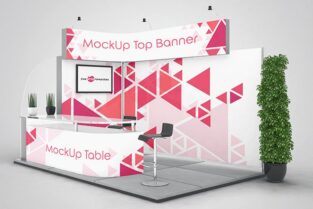 Exhibition Stand Mockup - Free Download
