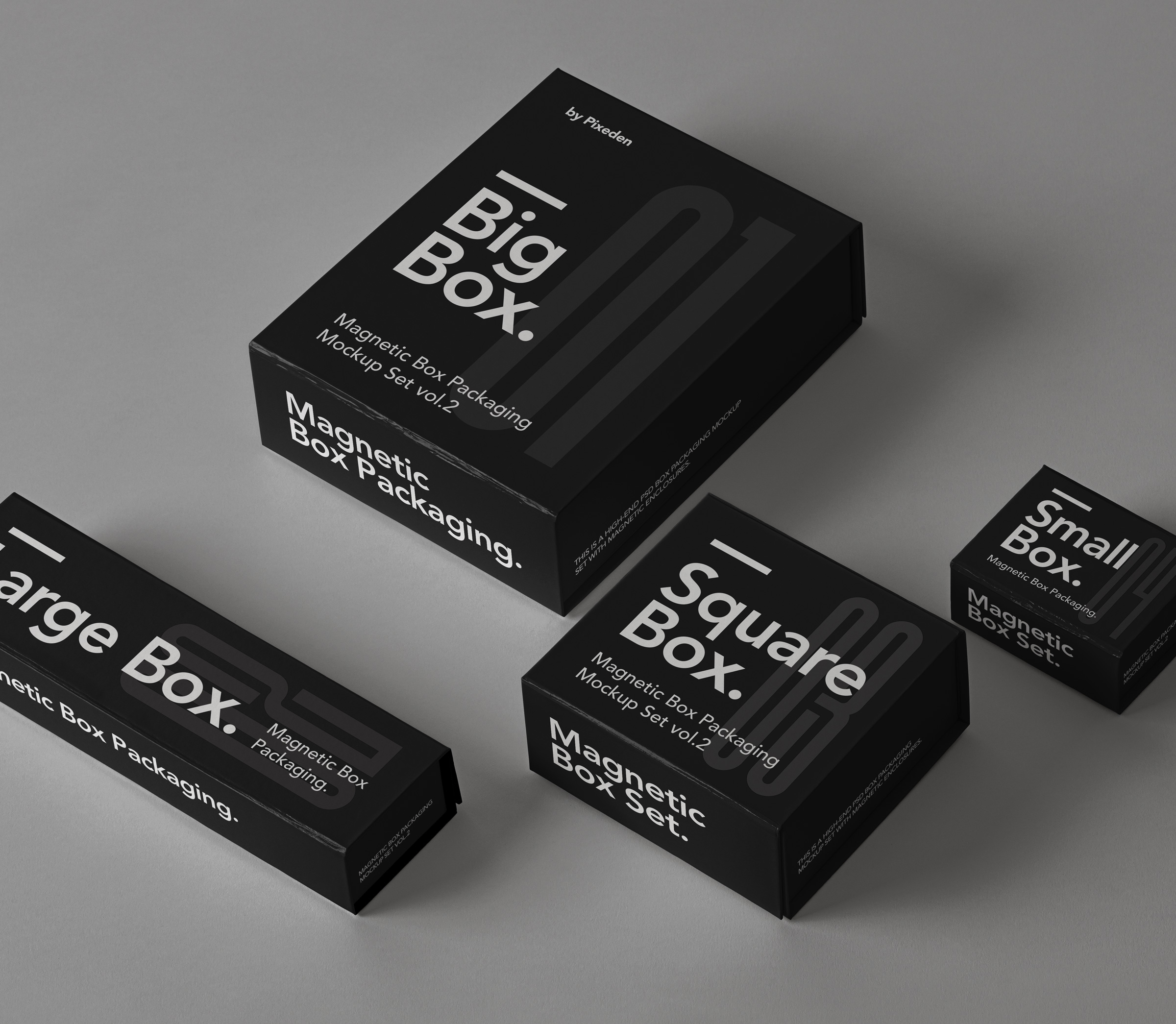 Download Magnetic Box Packaging Mockup - Free Download